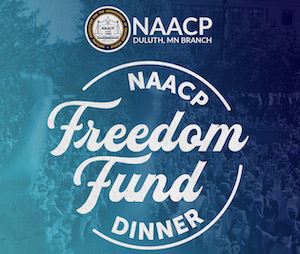 Duluth Branch NAACP Freedom Fund dinner logo